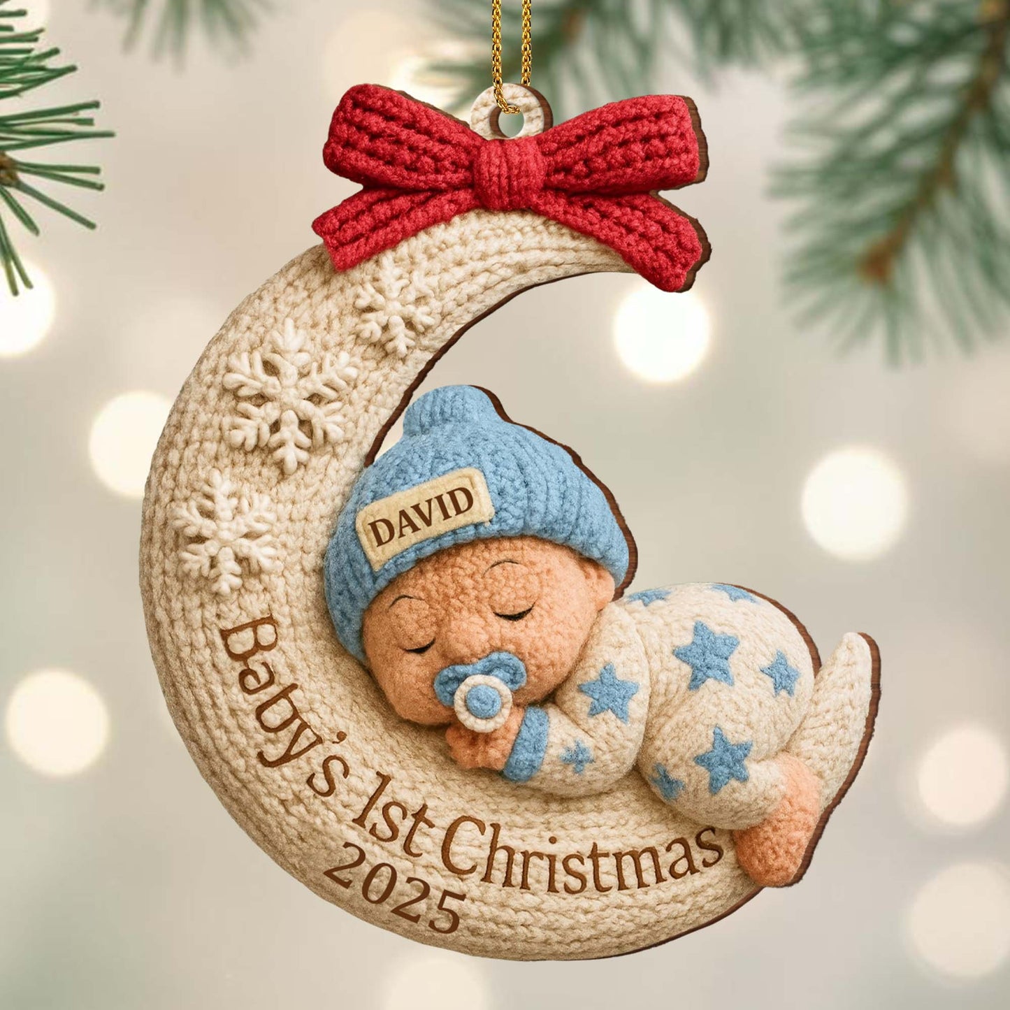 Baby's 1st Christmas, Baby On Moon