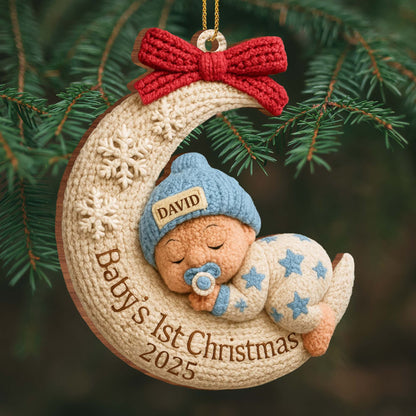 Baby's 1st Christmas, Baby On Moon