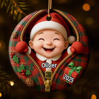 Celebrate Timeless Christmas Cheer With Festive Santa Ornament