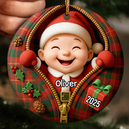 Celebrate Timeless Christmas Cheer With Festive Santa Ornament