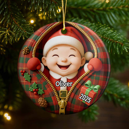 Celebrate Timeless Christmas Cheer With Festive Santa Ornament