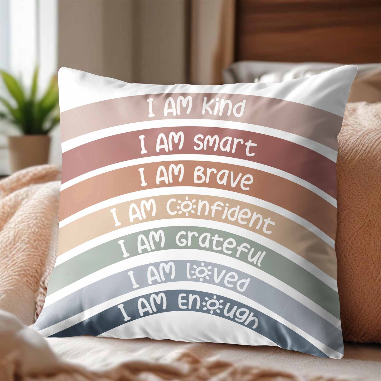 I Am Kind, Smart, Brave, Personalized Positive Affirmations