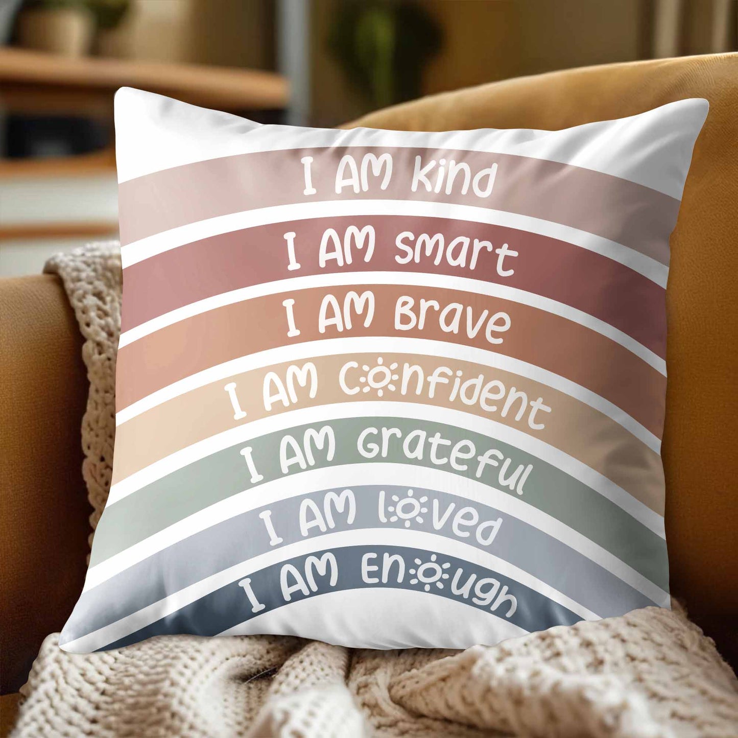 I Am Kind, Smart, Brave, Personalized Positive Affirmations