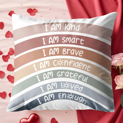 I Am Kind, Smart, Brave, Personalized Positive Affirmations