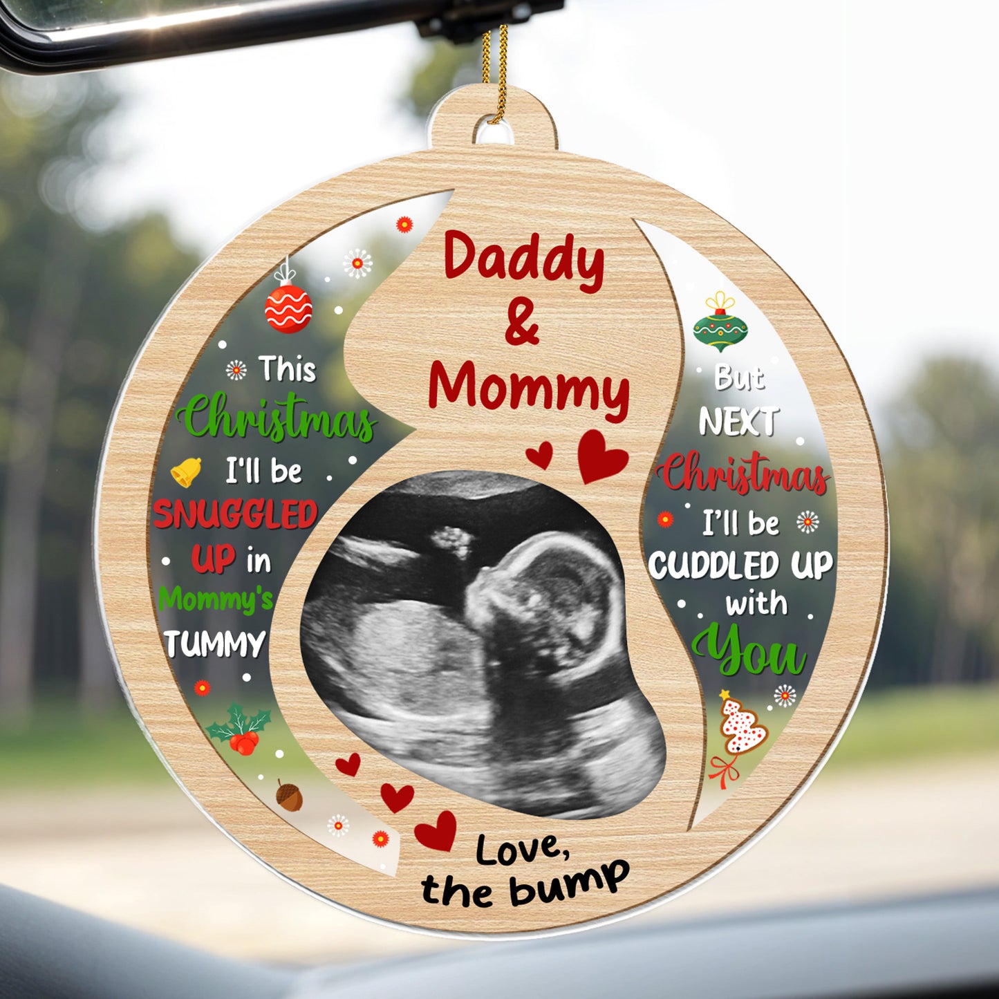 This Christmas I'll Be Snuggled Up In Mommy's Tummy