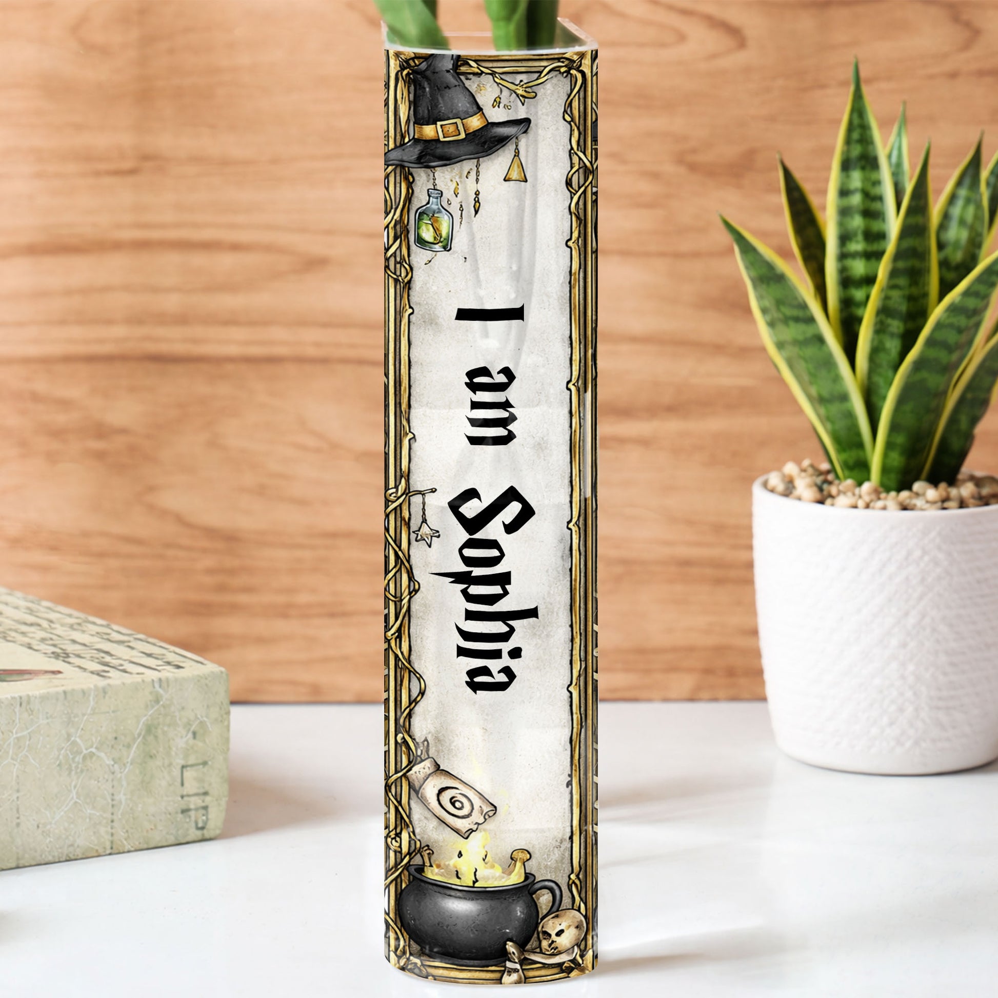 I Am Enough, I Am Loved, Graduation Cap, Books, Candle