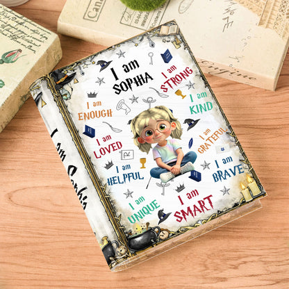 I Am Enough, I Am Loved, Graduation Cap, Books, Candle