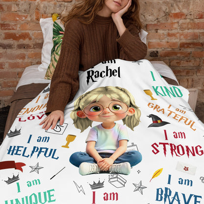 I Am Enough, I Am Loved, Strong and Brave Girl