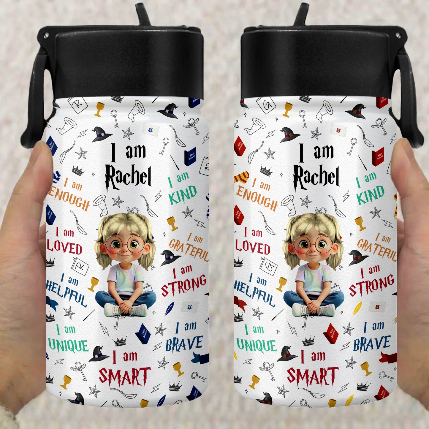 I Am Rachel, Books and Graduation Cap Design