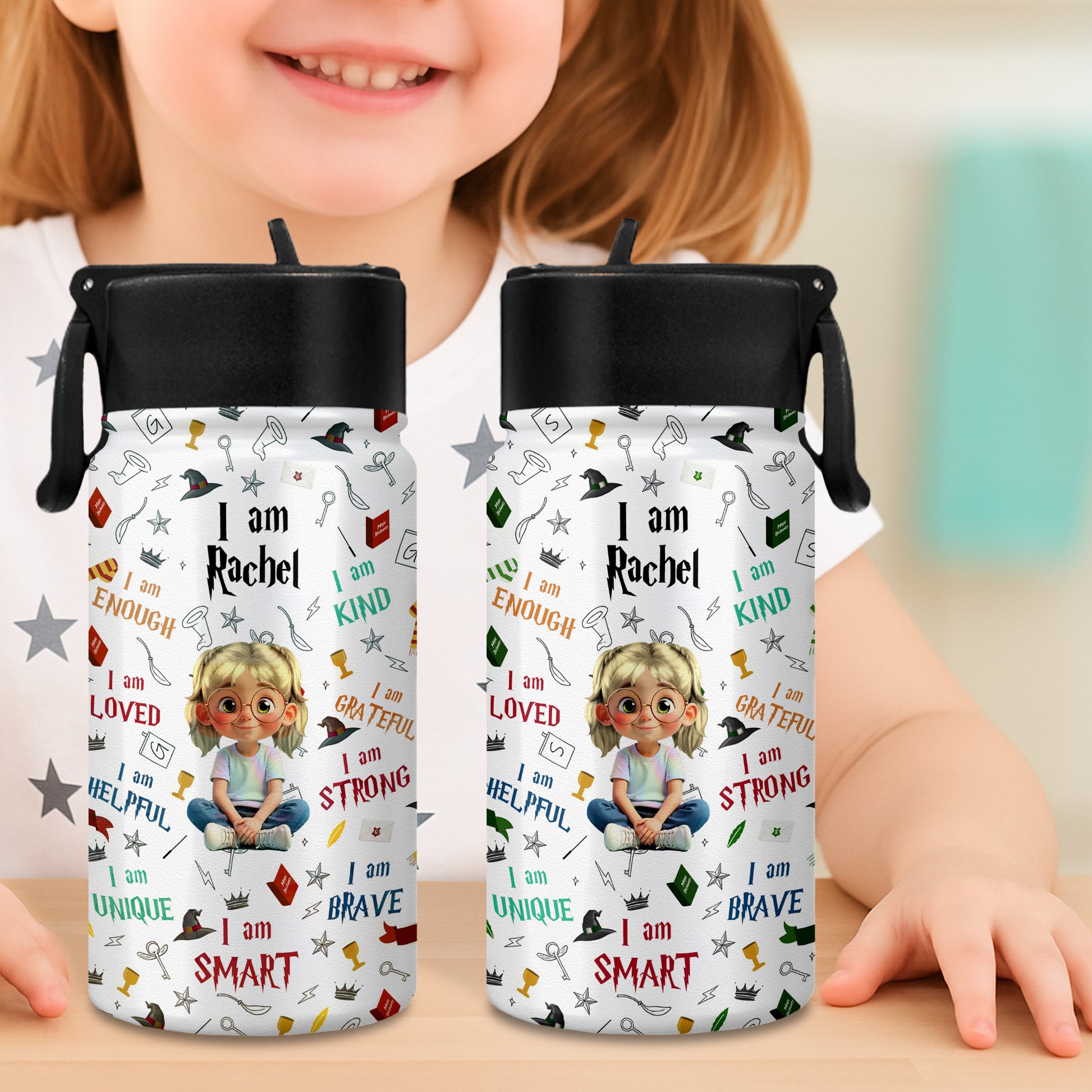 I Am Rachel, Books and Graduation Cap Design