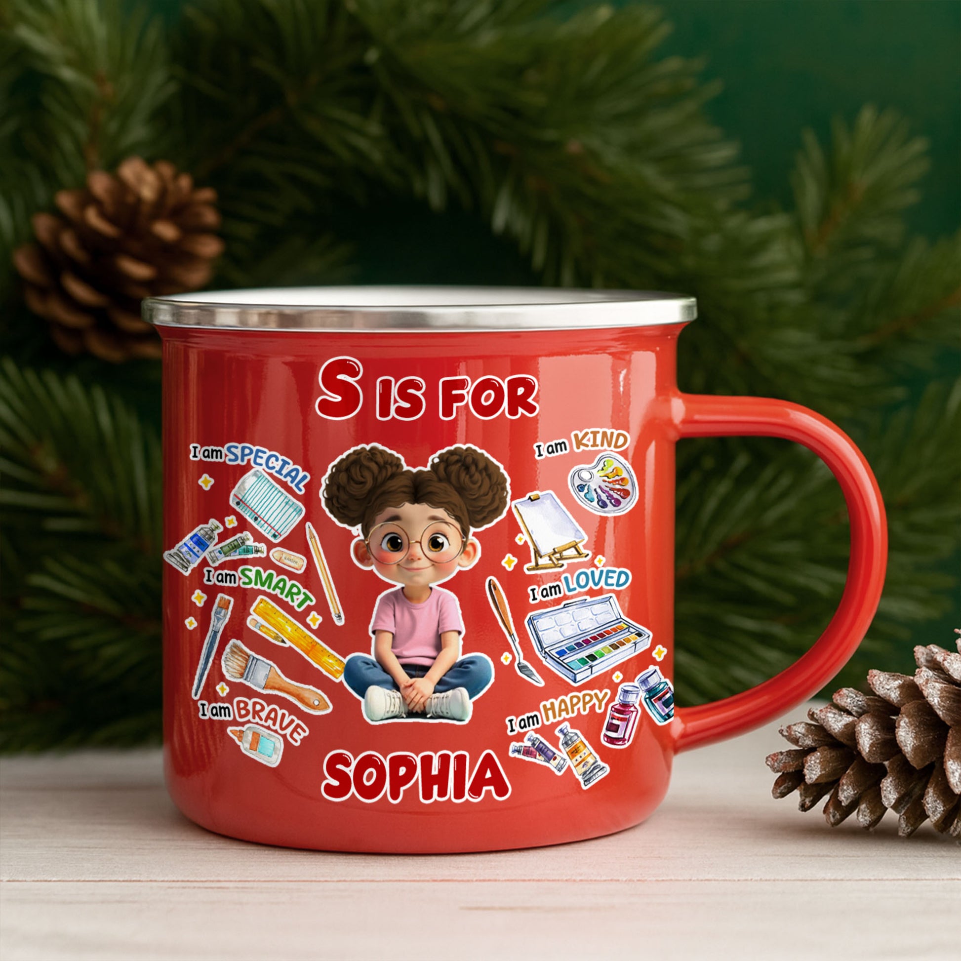 S Is For Special, Kind, Smart Custom Mug