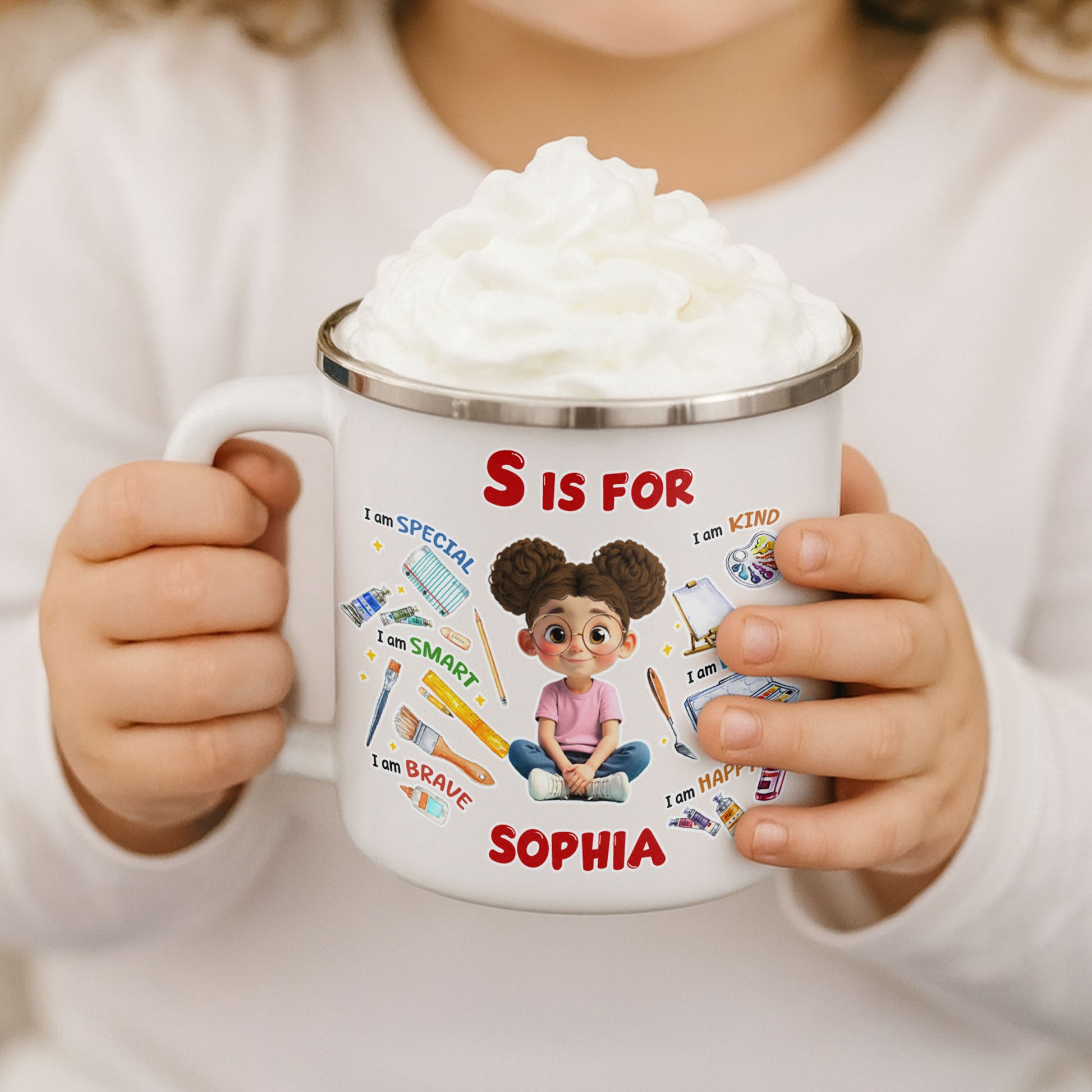 S Is For Special, Kind, Smart Custom Mug