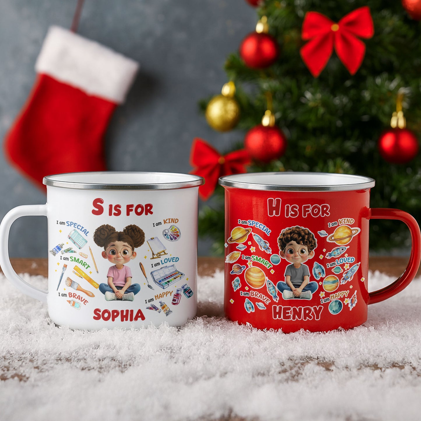 S Is For Special, Kind, Smart Custom Mug