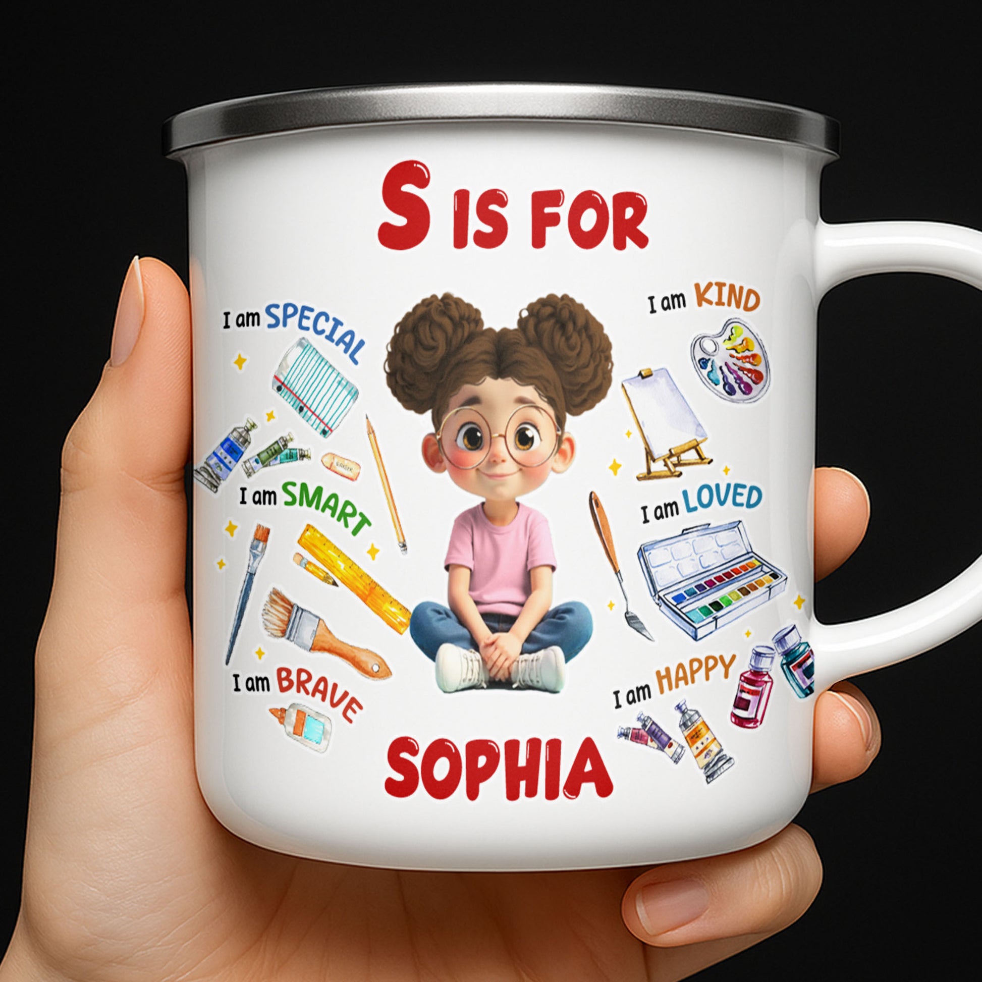 S Is For Special, Kind, Smart Custom Mug