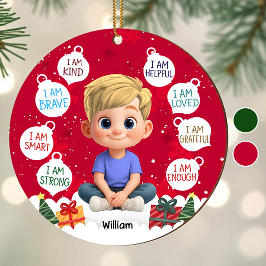 I Am Kind, Helpful, Brave, Smart, Strong, Loved, Grateful, Enough