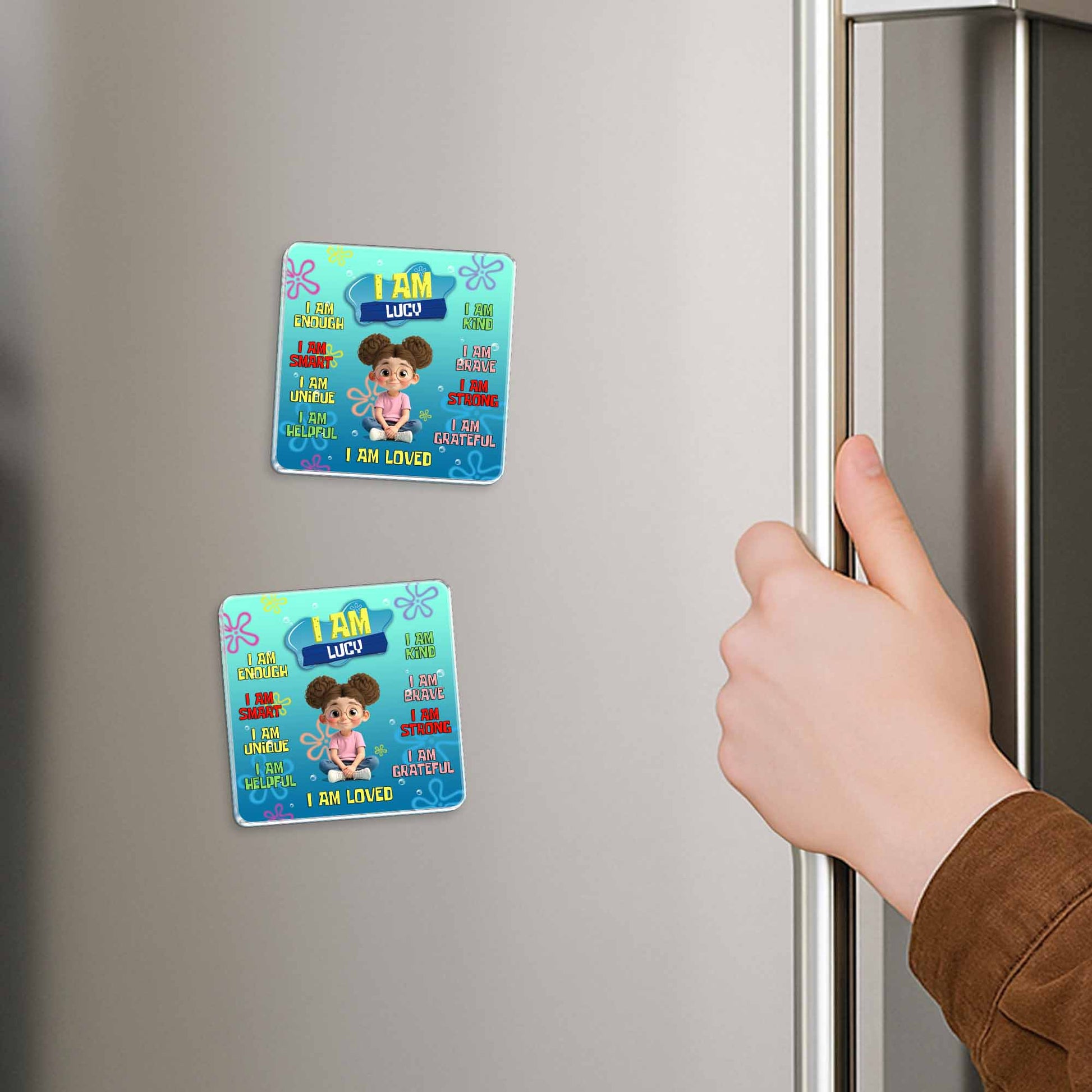 I Am Enough, Smart, Unique, Positive Affirmation Magnet