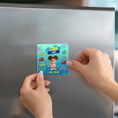 I Am Enough, Smart, Unique, Positive Affirmation Magnet