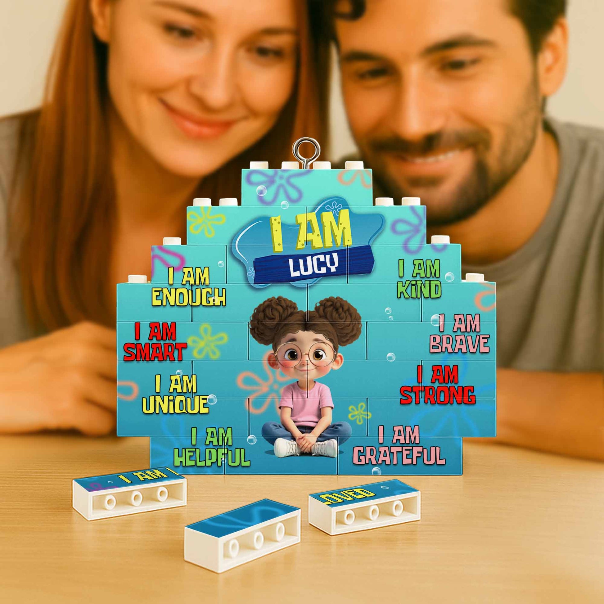 I Am Smart, I Am Brave, I Am Strong Puzzle Ornament