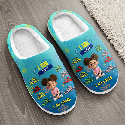 I Am Enough, I Am Kind, Empowering Messages With Flowers