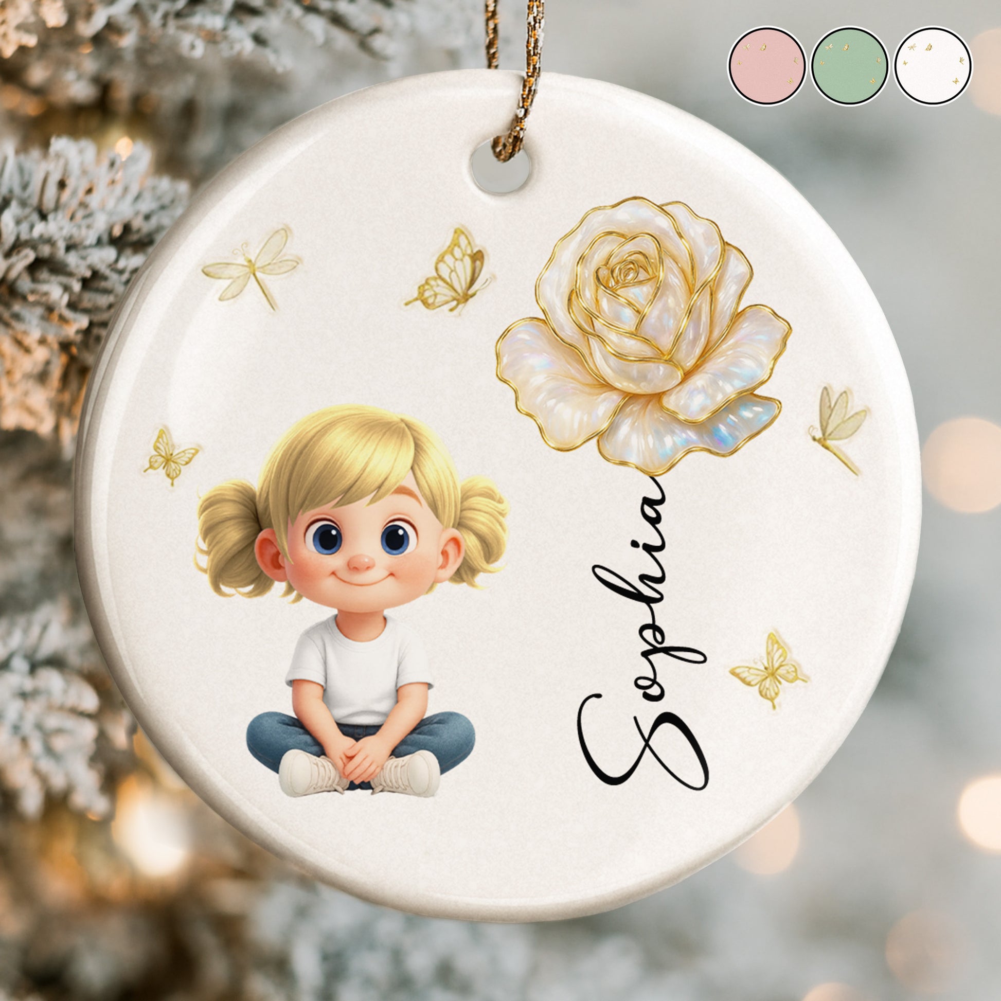 Celebrate A Special Connection With Little Girl and Rose