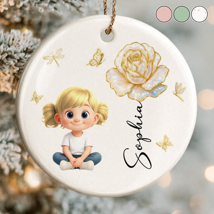 Celebrate A Special Connection With Little Girl and Rose