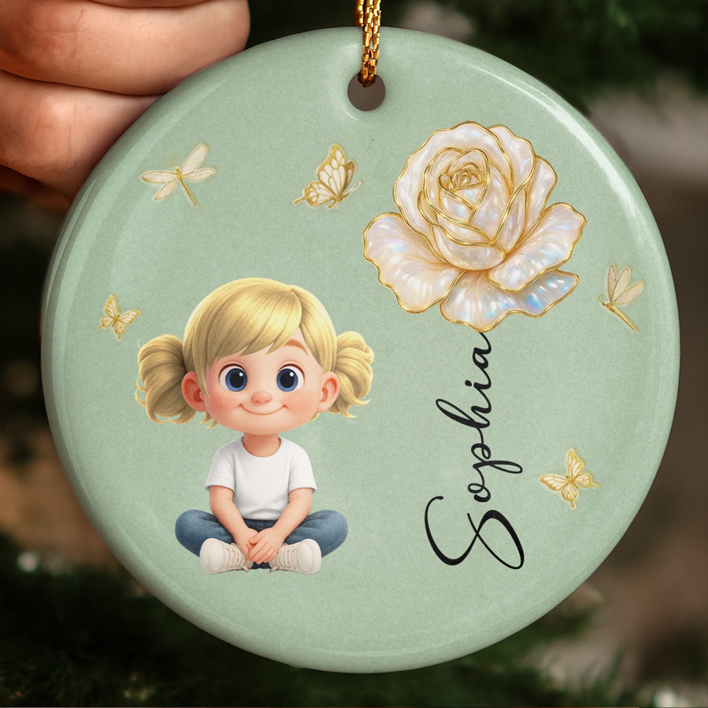 Celebrate A Special Connection With Little Girl and Rose