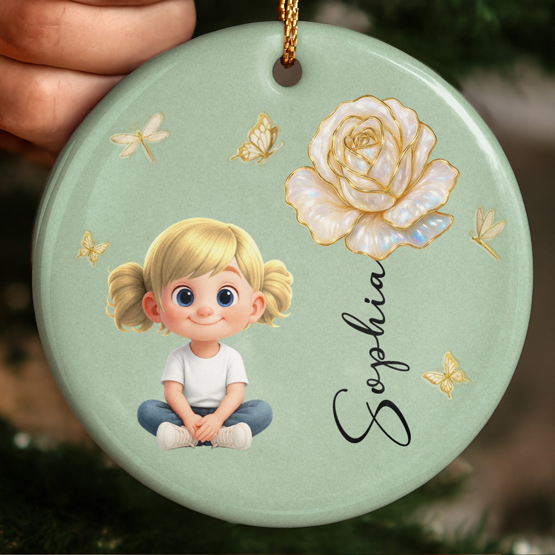 Celebrate A Special Connection With Little Girl and Rose