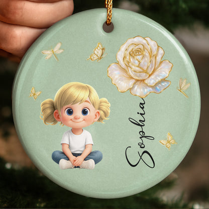 Celebrate A Special Connection With Little Girl and Rose