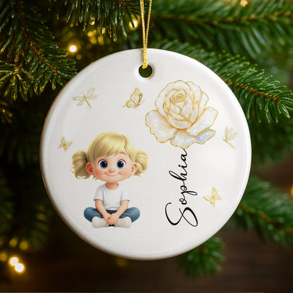 Celebrate A Special Connection With Little Girl and Rose