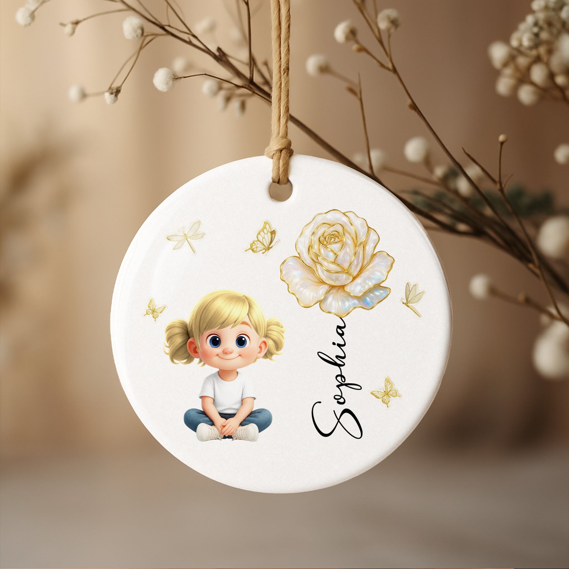 Celebrate A Special Connection With Little Girl and Rose