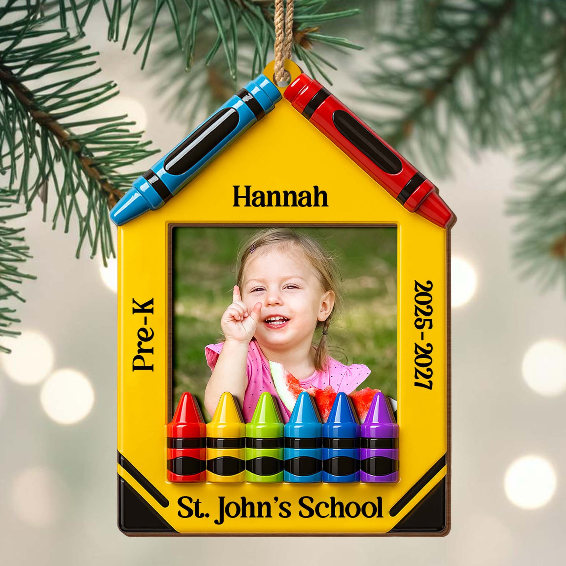 Celebrate Your Child's Preschool Milestone, Crayons And Pen