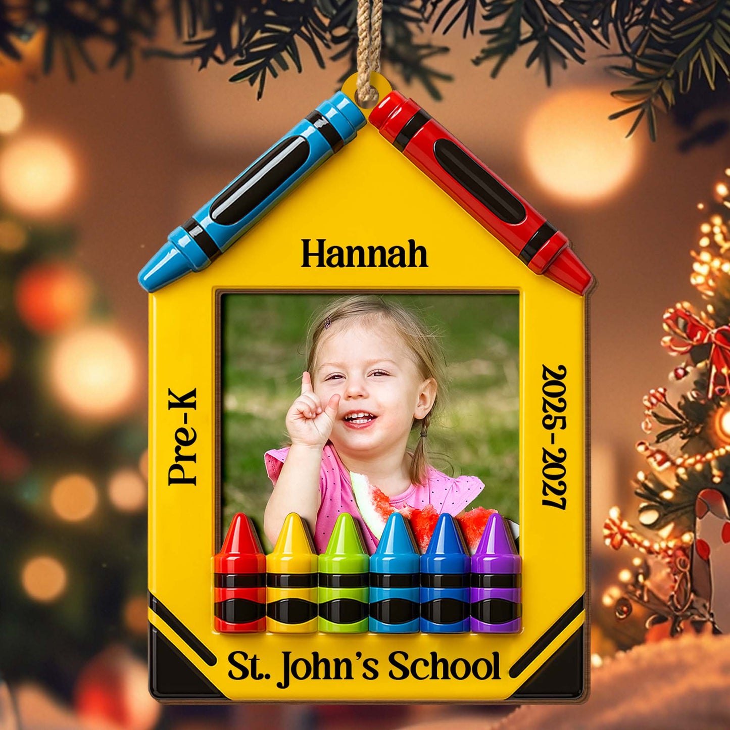Celebrate Your Child's Preschool Milestone, Crayons And Pen