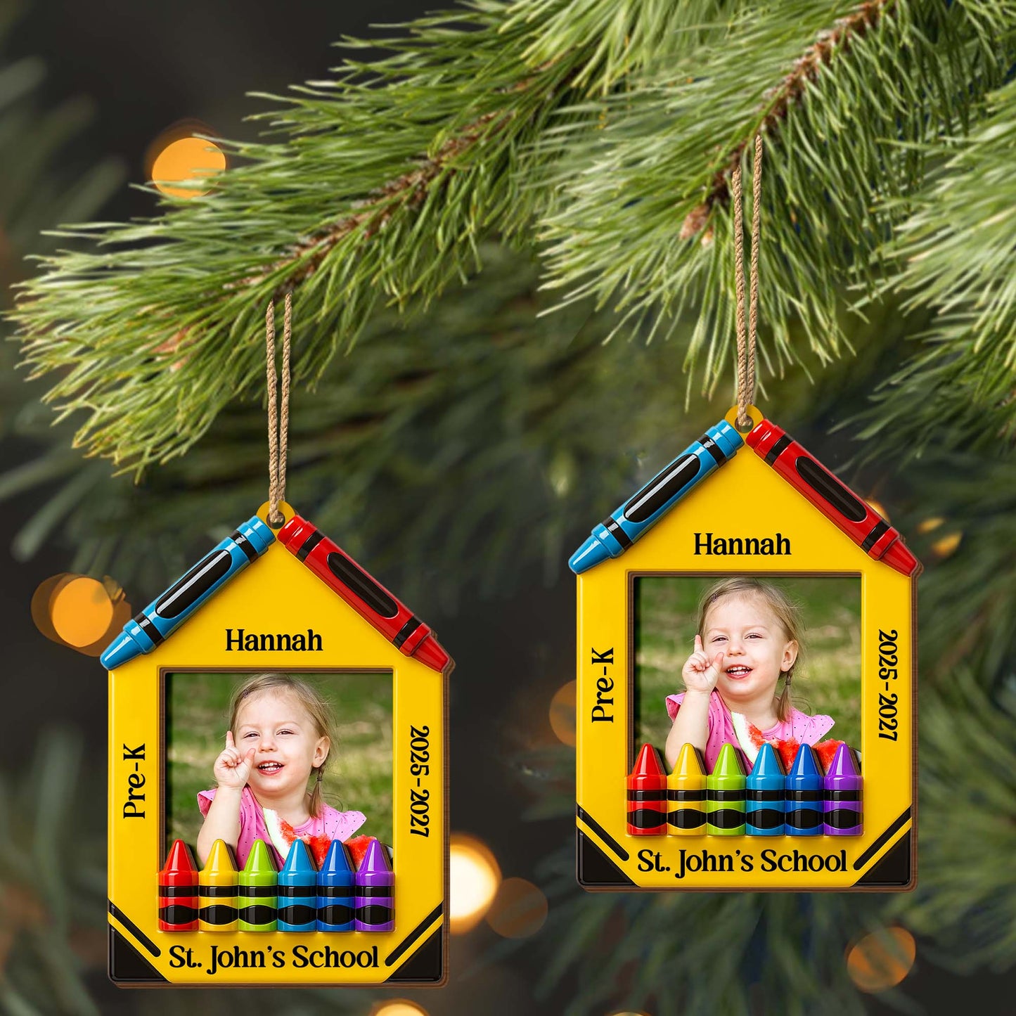 Celebrate Your Child's Preschool Milestone, Crayons And Pen