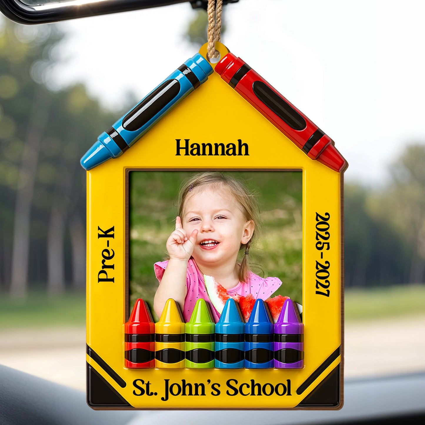Celebrate Your Child's Preschool Milestone, Crayons And Pen