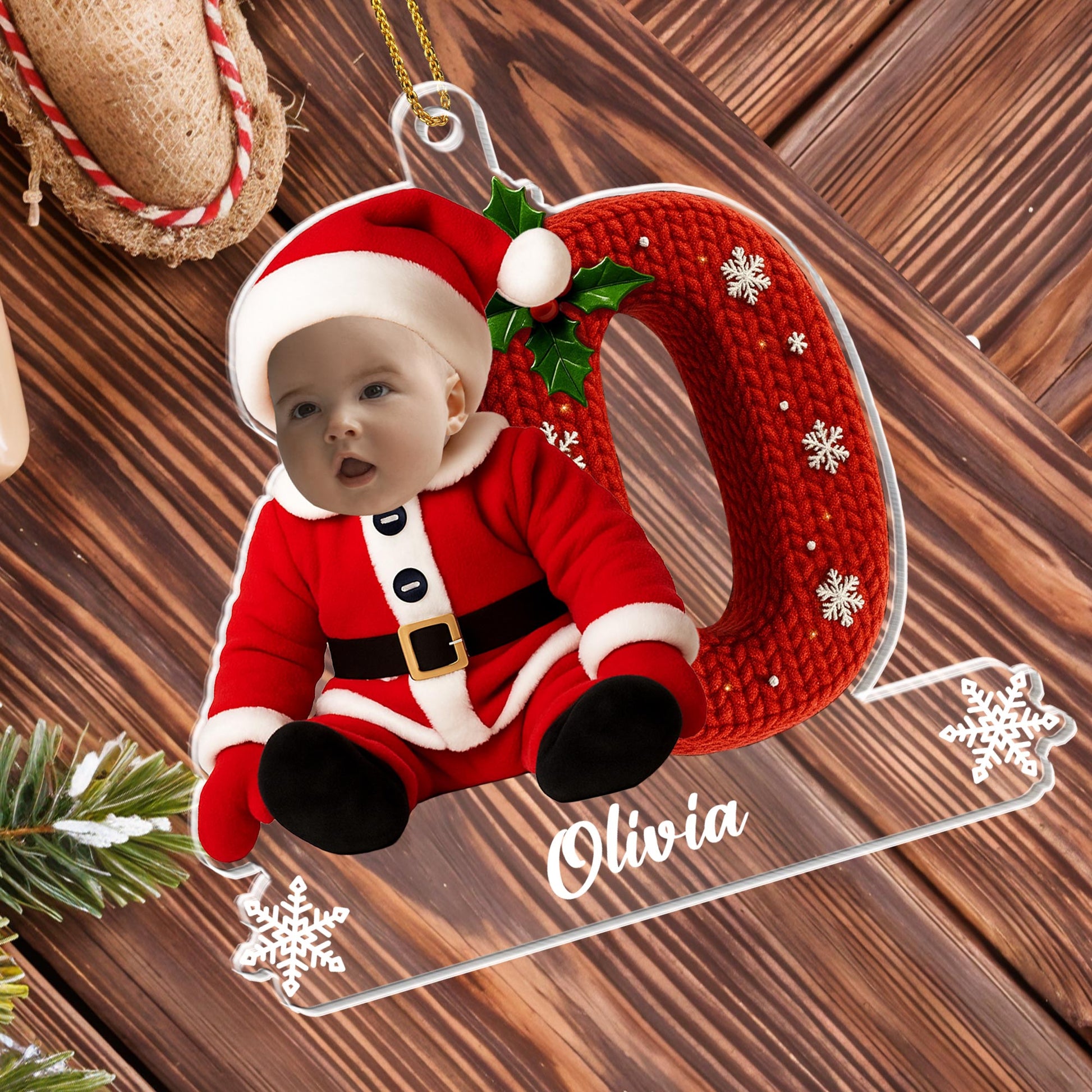 Capture The Magic, Babys First Christmas, Santa Outfit