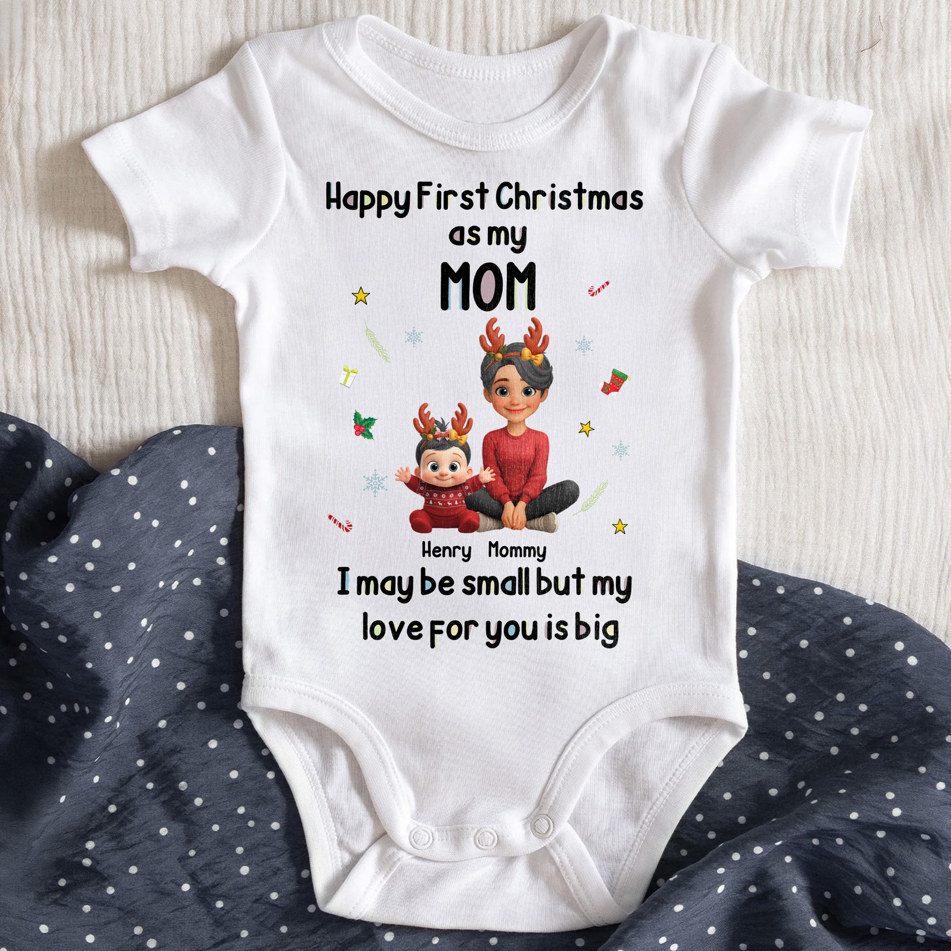 Happy First Christmas, Love From A Small One