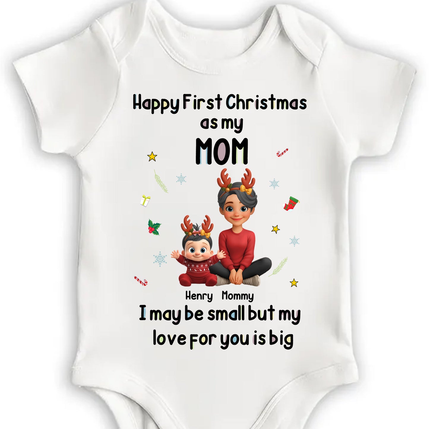 Happy First Christmas, Love From A Small One