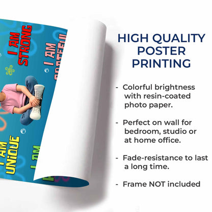 I Am Loved, A Confidence Building Poster For Daughter