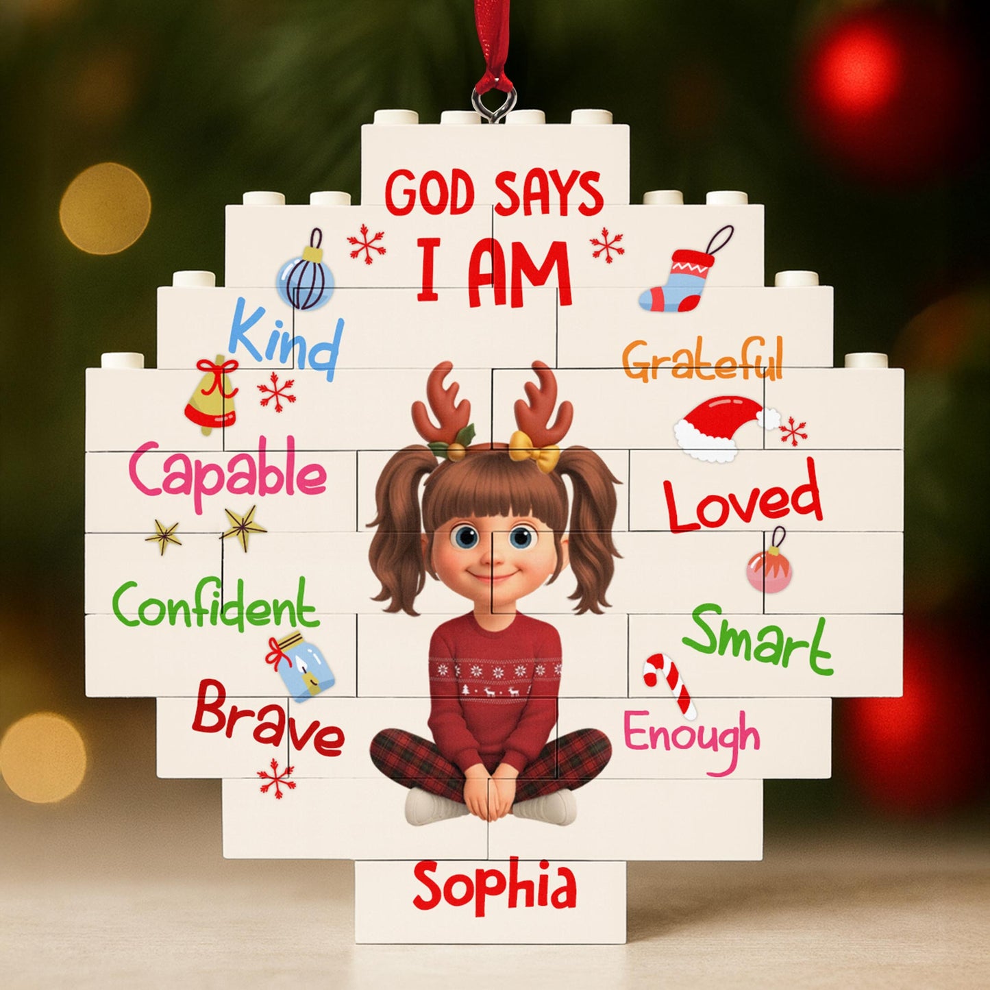 God Says I Am Kind, Capable, Loved, Smart Puzzle