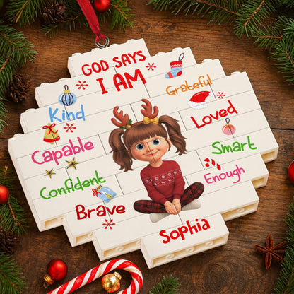 God Says I Am Kind, Capable, Loved, Smart Puzzle