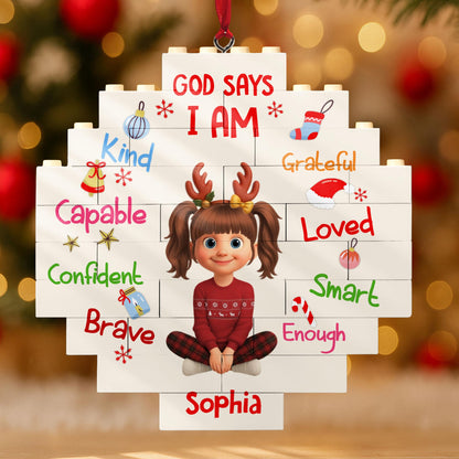 God Says I Am Kind, Capable, Loved, Smart Puzzle