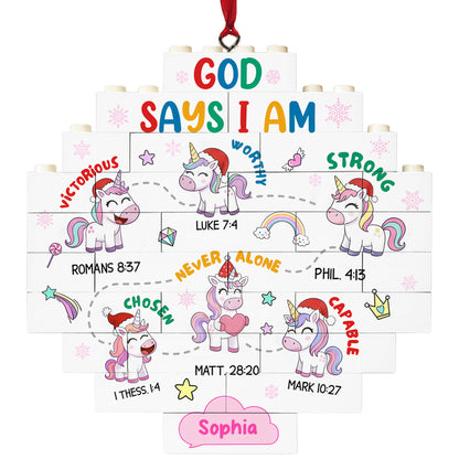 God Says I Am Victorious, Worthy, Strong