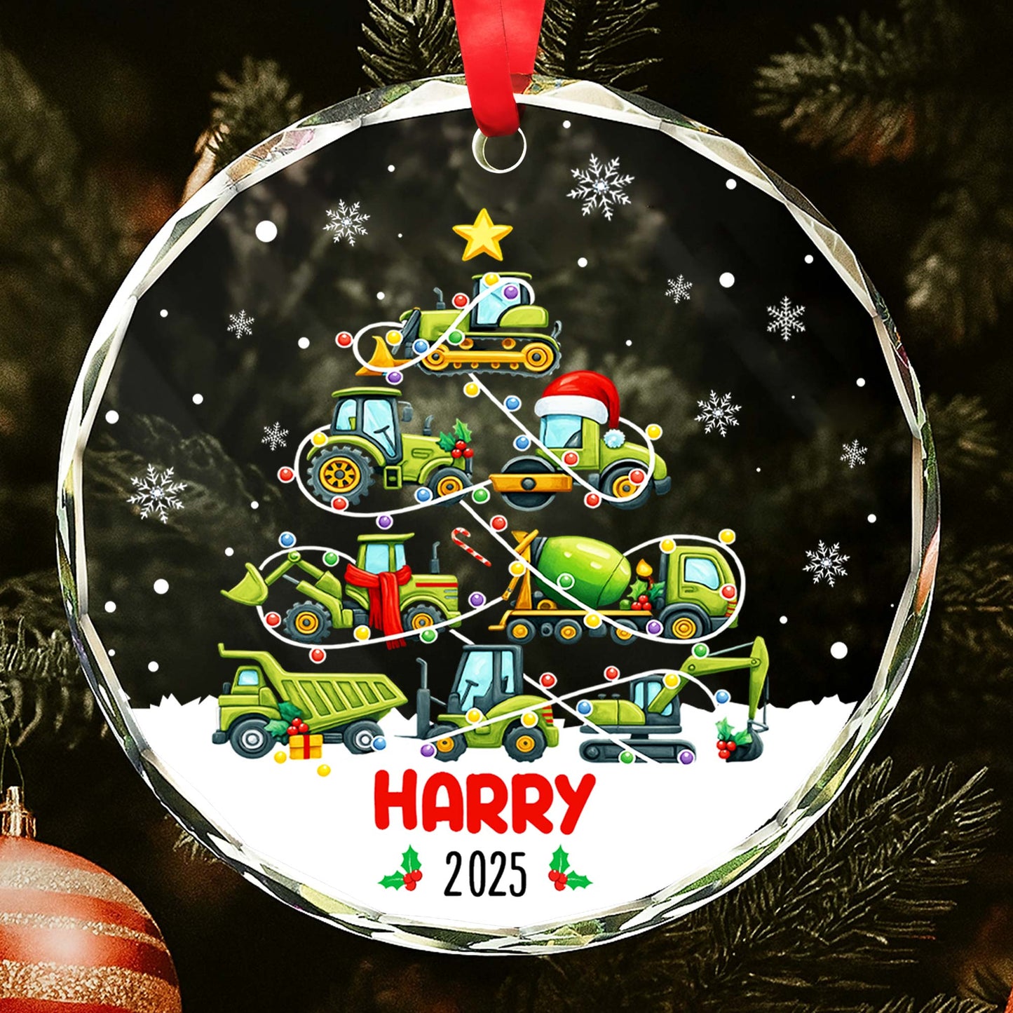 Celebrate The Festive Season With Whimsical Vehicles Ornament