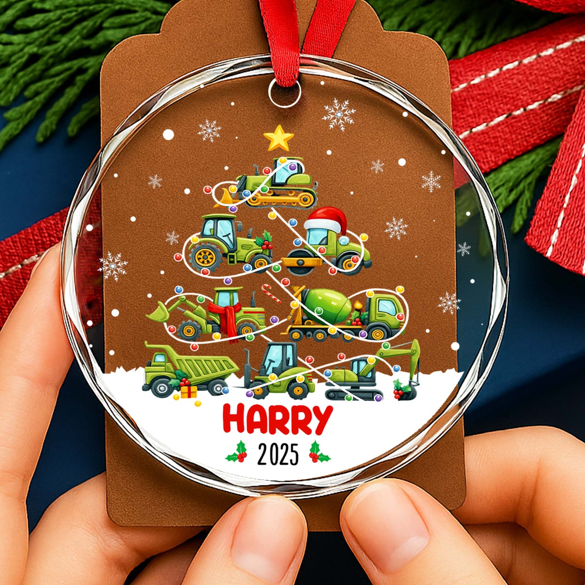 Celebrate The Festive Season With Whimsical Vehicles Ornament