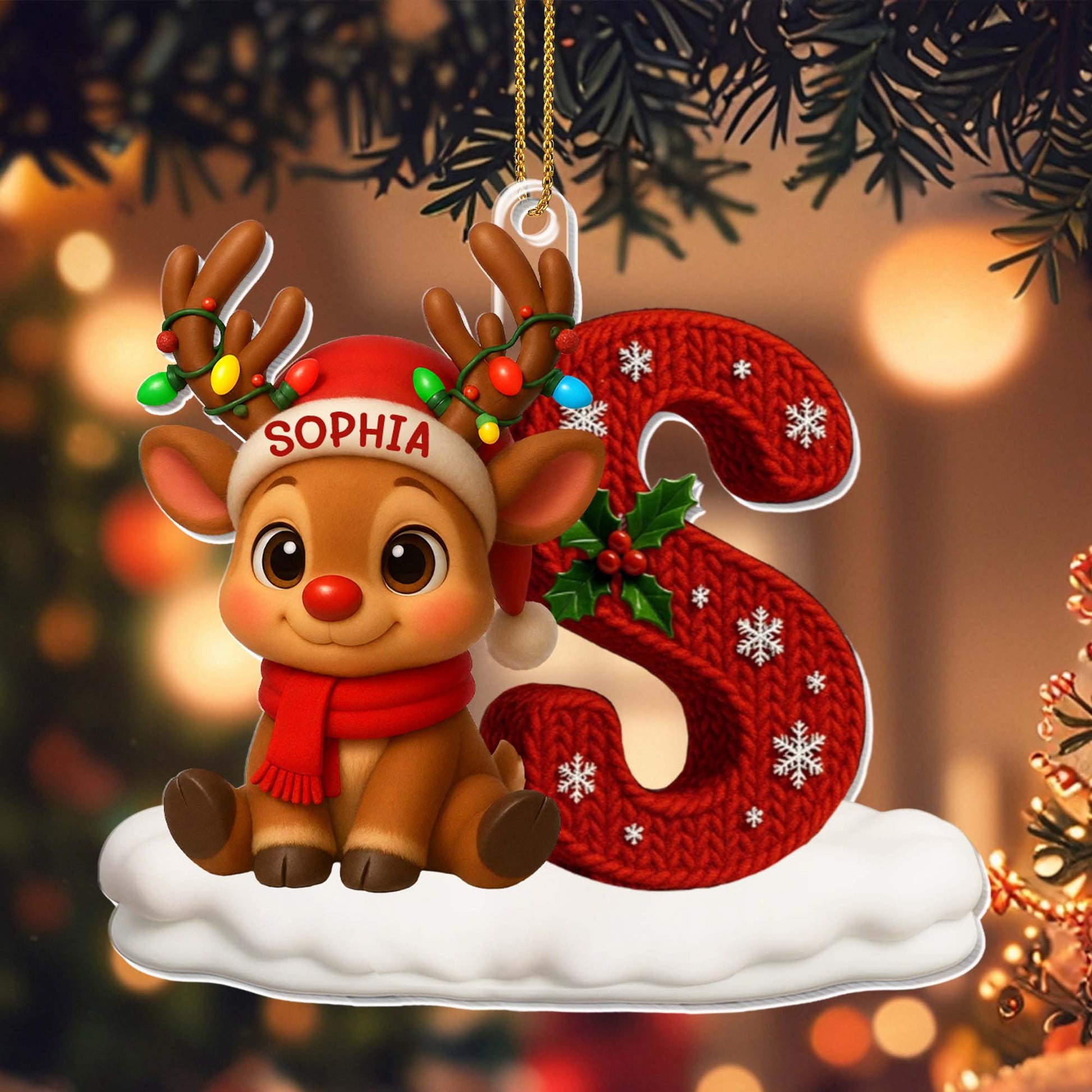 Celebrate The Joyful Christmas With Reindeer