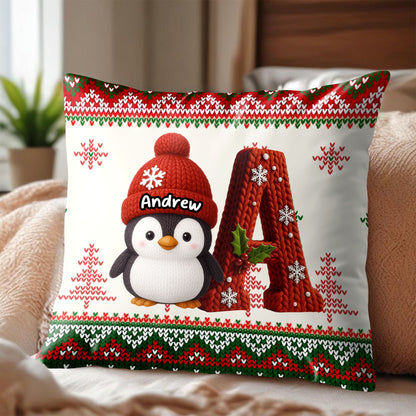 Celebrate the Festive Season With a Cozy Penguin Pillow