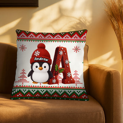 Celebrate the Festive Season With a Cozy Penguin Pillow