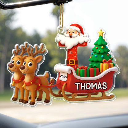 Celebrate Festive Season With Santa And Reindeer