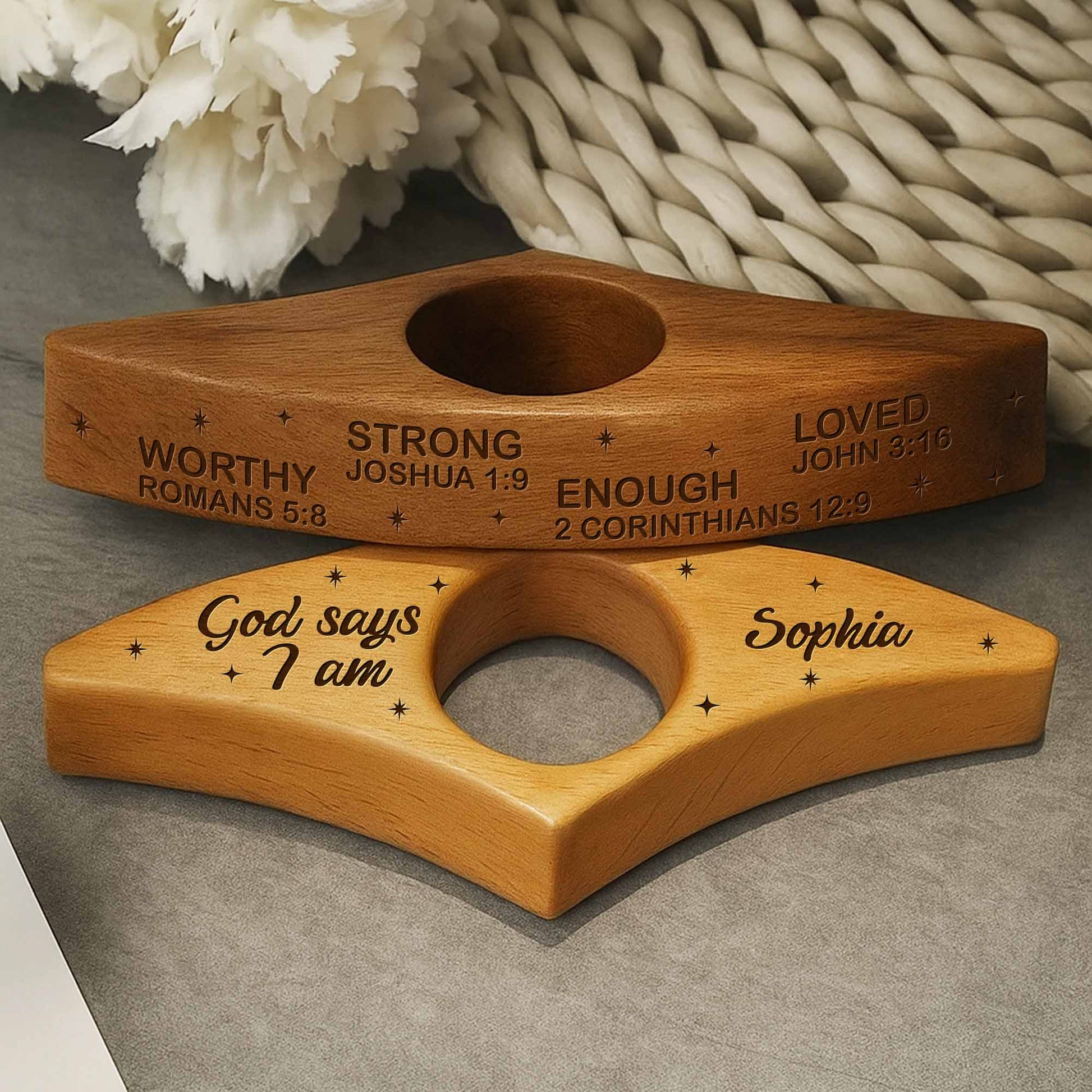 God Says I Am, Strong, Worthy, Loved, Enough