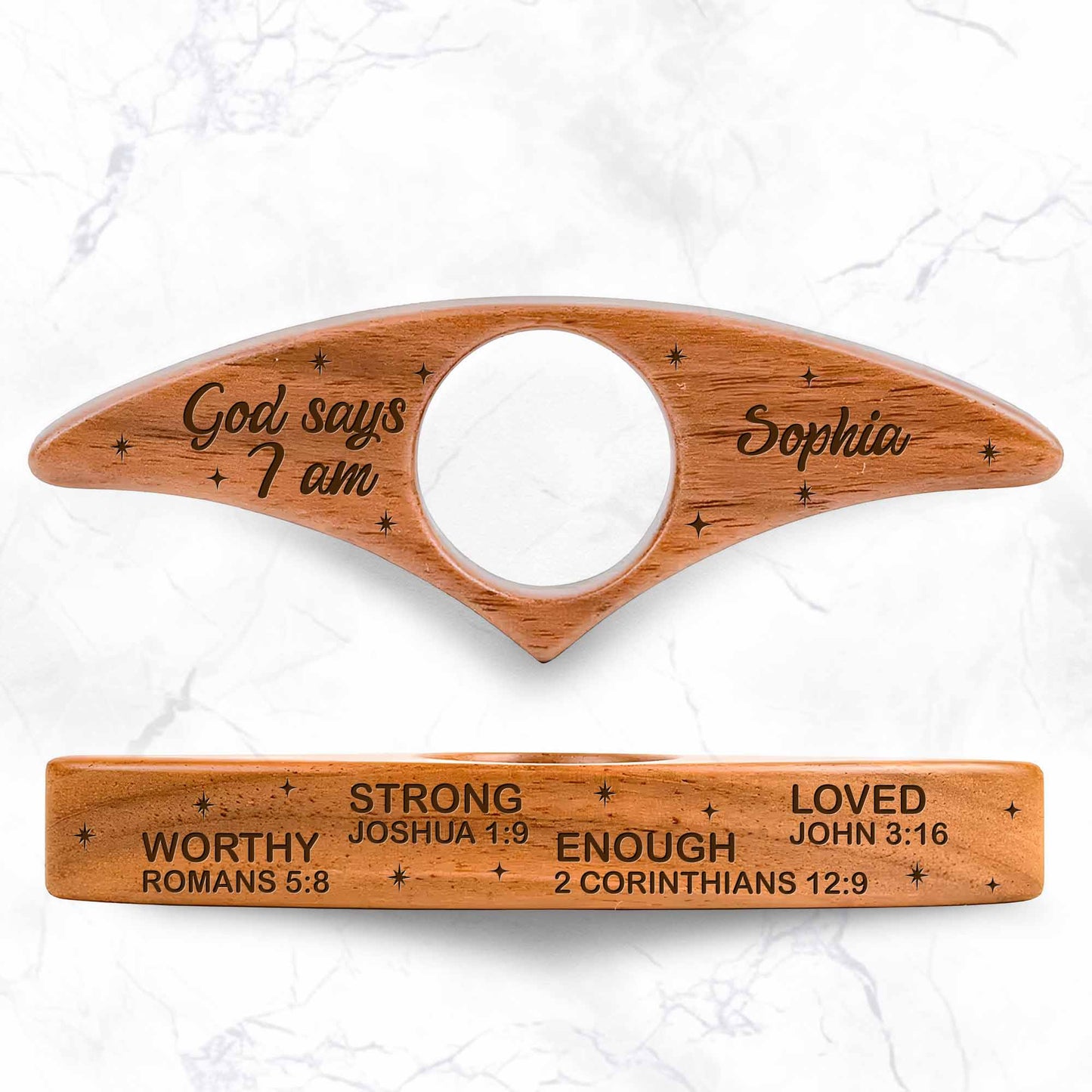 God Says I Am, Strong, Worthy, Loved, Enough